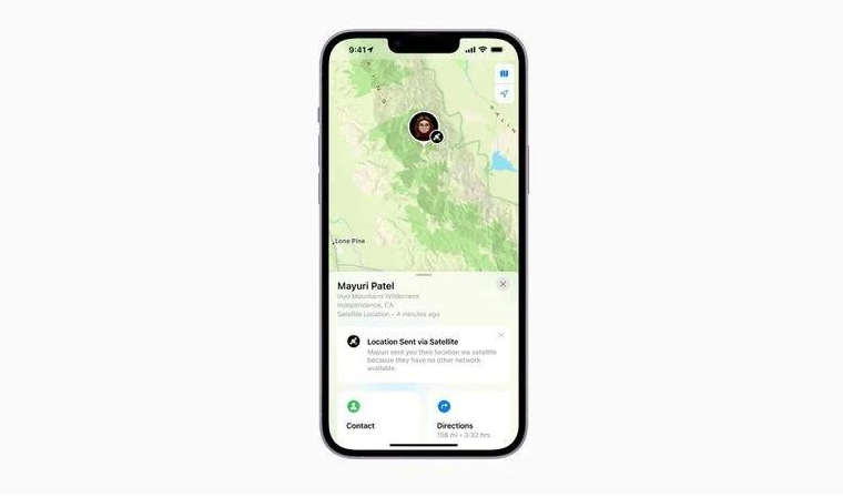 淇县苹果14维修分享iPhone14系列中 FindMy功能通过卫星分享位置方法教程 