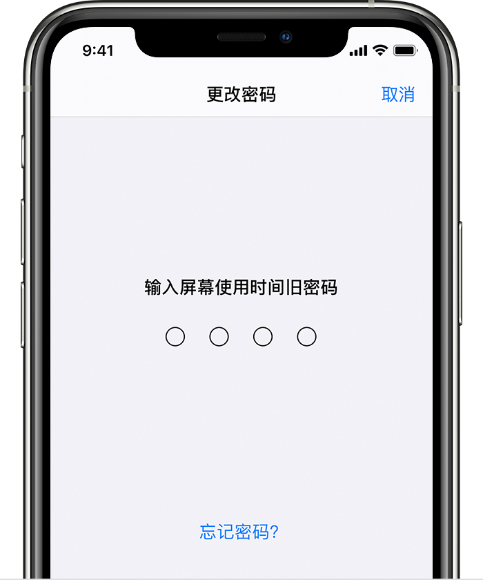 淇县苹果手机维修分享iOS 14 忘记屏幕使用时间密码怎么办 